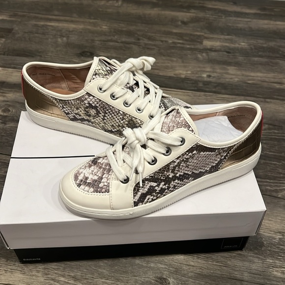 Dolce Vita Light Gold Snake Print Stella Nolie - Picture 2 of 3